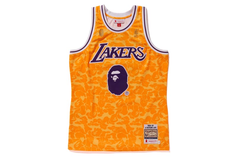 BAPE NBA Mitchell & Ness Spalding Collection