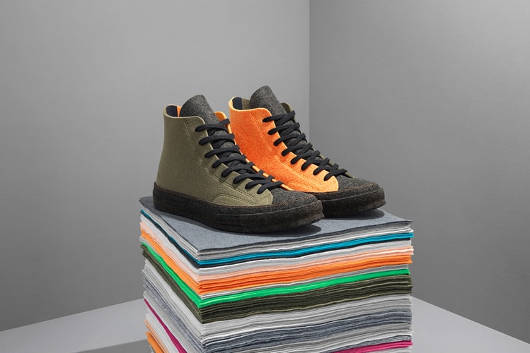 J.W. Anderson Apporte Une Touche Feutrée À La Converse Chuck Taylor