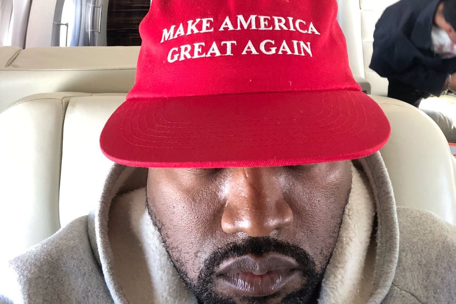 Kanye West Explique Pourquoi Il Porte La Casquette Make America