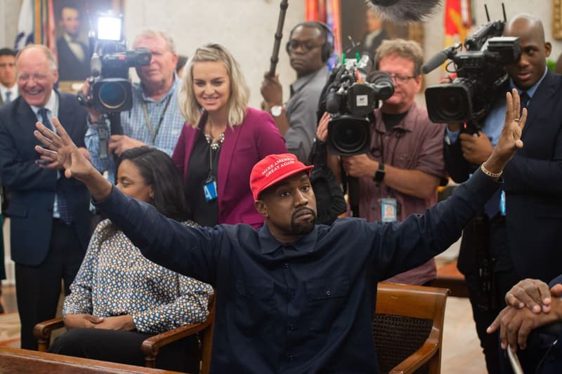 Photo Kanye West Donald Trump