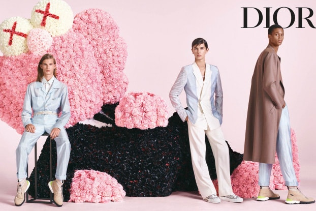 Kim Jones Fait Appel À KAWS Pour Sa 1ère Campagne Dior