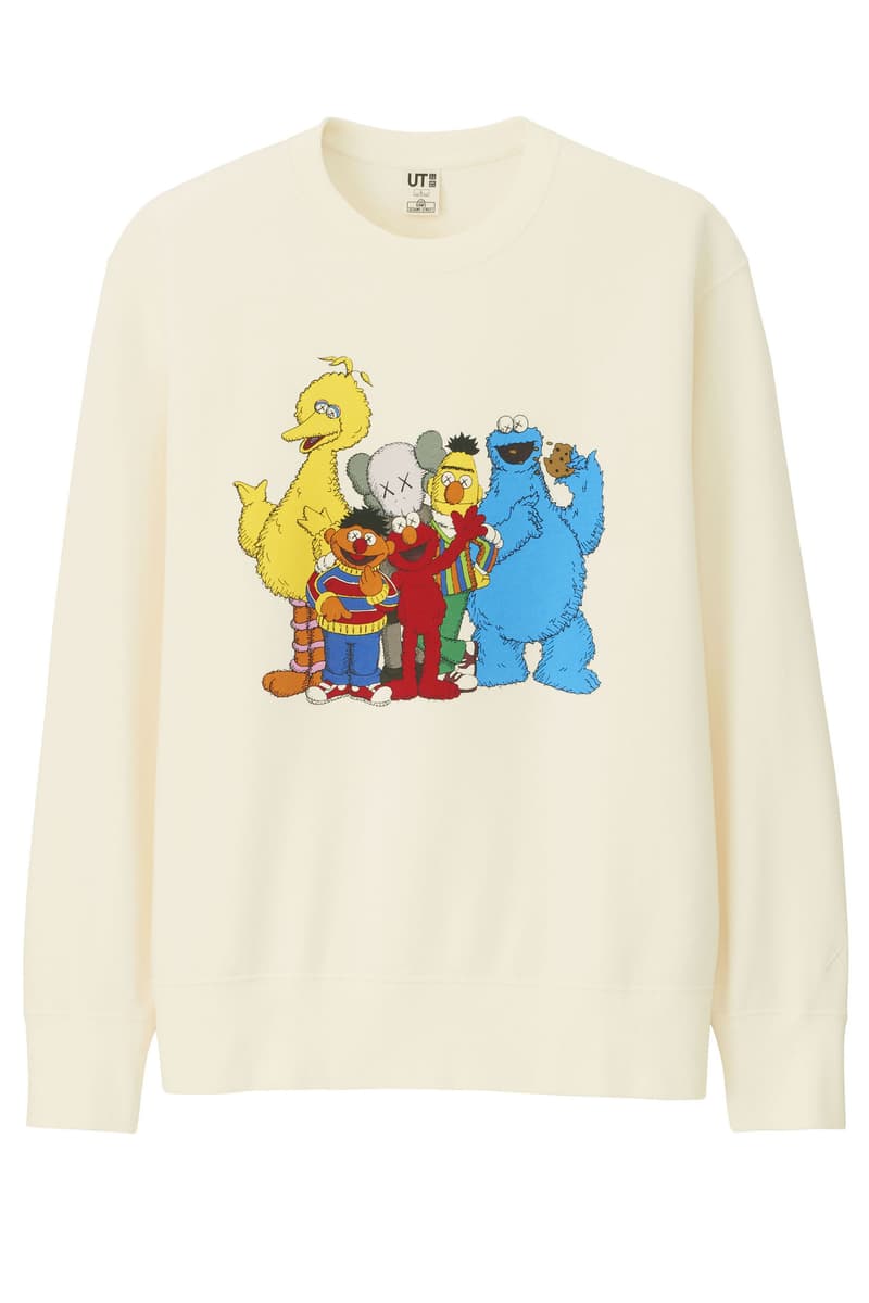 KAWS Uniqlo Sesame Street Collection Images Date de sortie