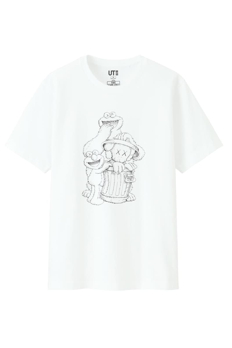 KAWS Uniqlo Sesame Street Collection Images Date de sortie