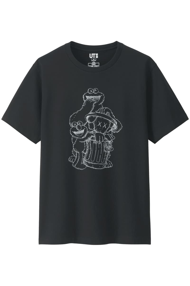 KAWS Uniqlo Sesame Street Collection Images Date de sortie