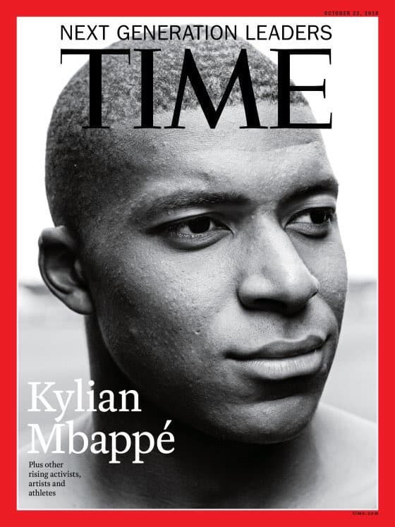 Photo De Kylian Mbappé Pour Le Time