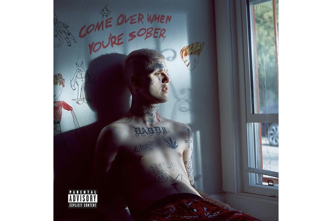 Lil Peep Come Over When You're Sober 2 Album Posthume Sortie Cover Tracklist