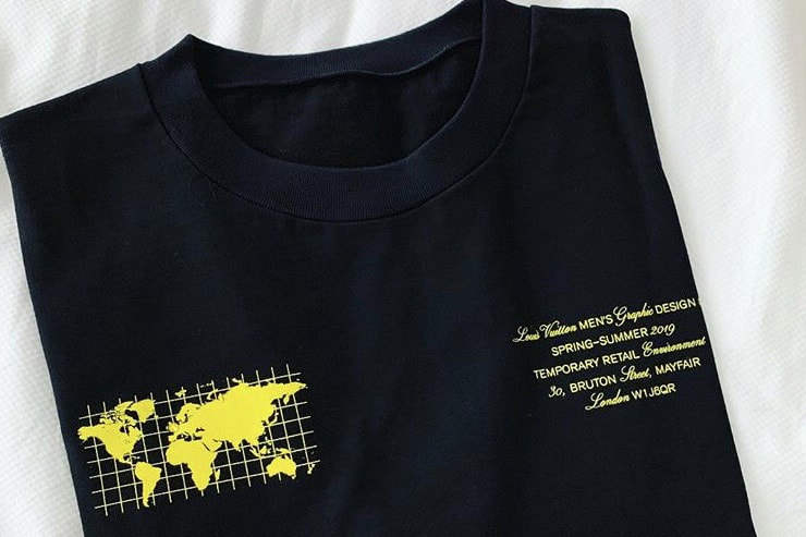 Ce T-Shirt Louis Vuitton Par Virgil Abloh Est Distribué Gratuitement