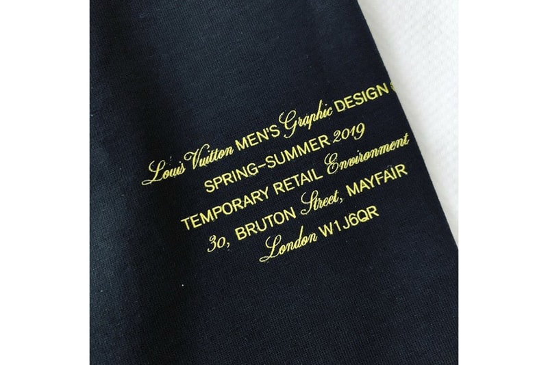 Louis Vuitton Virgil Abloh T-Shirt Offert Sound design club