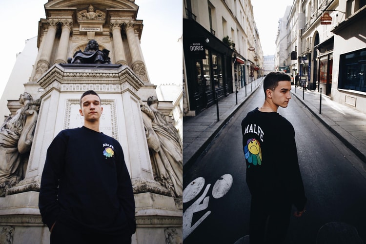 Le Jeune Label Parisien MALFE Réimagine La Fleur De Takashi Murakami Et Lance Des Nouveaux T-Shirts