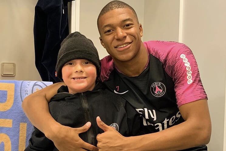 Kylian Mbappé Neymar Idole Fils Instagram