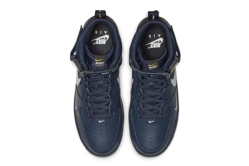 Nike Air Force 1 High Multi-Swoosh Navy