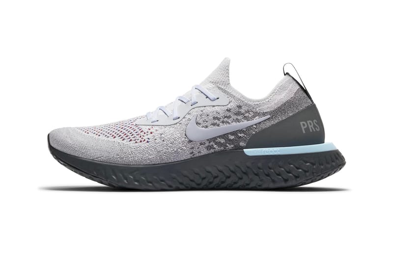 nike epic react flyknit femme argent