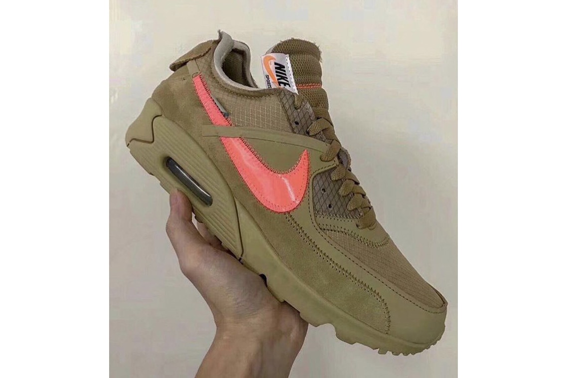 Off-White™ x Nike Air max 90 Desert Ore Images