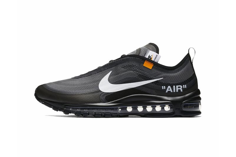 Le Modèle "Black" De La Off-White™ x Nike Air Max 97 Se Dévoile En Détails