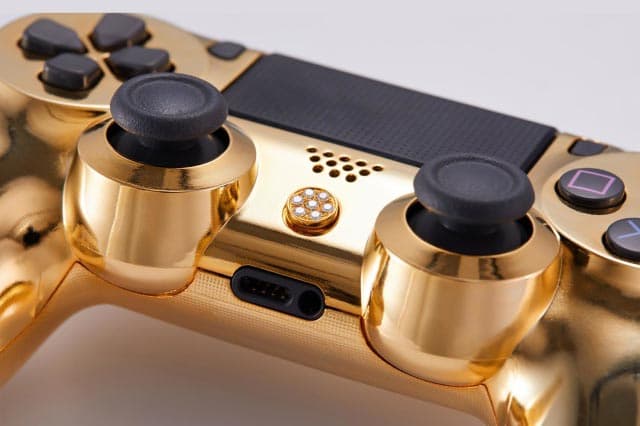 Playstation 4 Dualshock Or Diamants