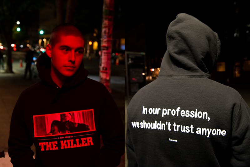 Supreme Dévoile Une Capsule Dédiée Au Film 'The Killer'