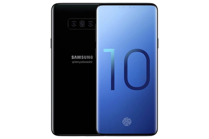 Photo D'Un Concept Du Samsung Galaxy S10
