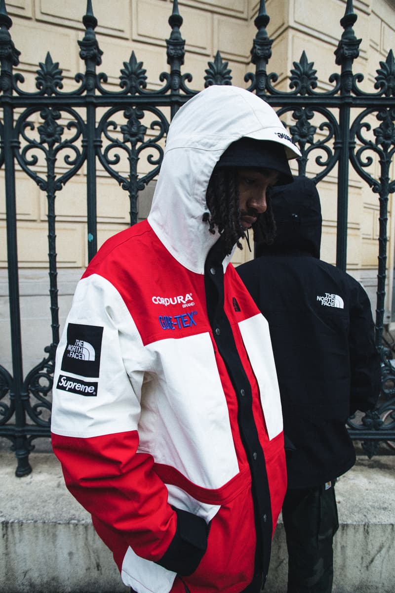 Photo Supreme x The North Face Paris