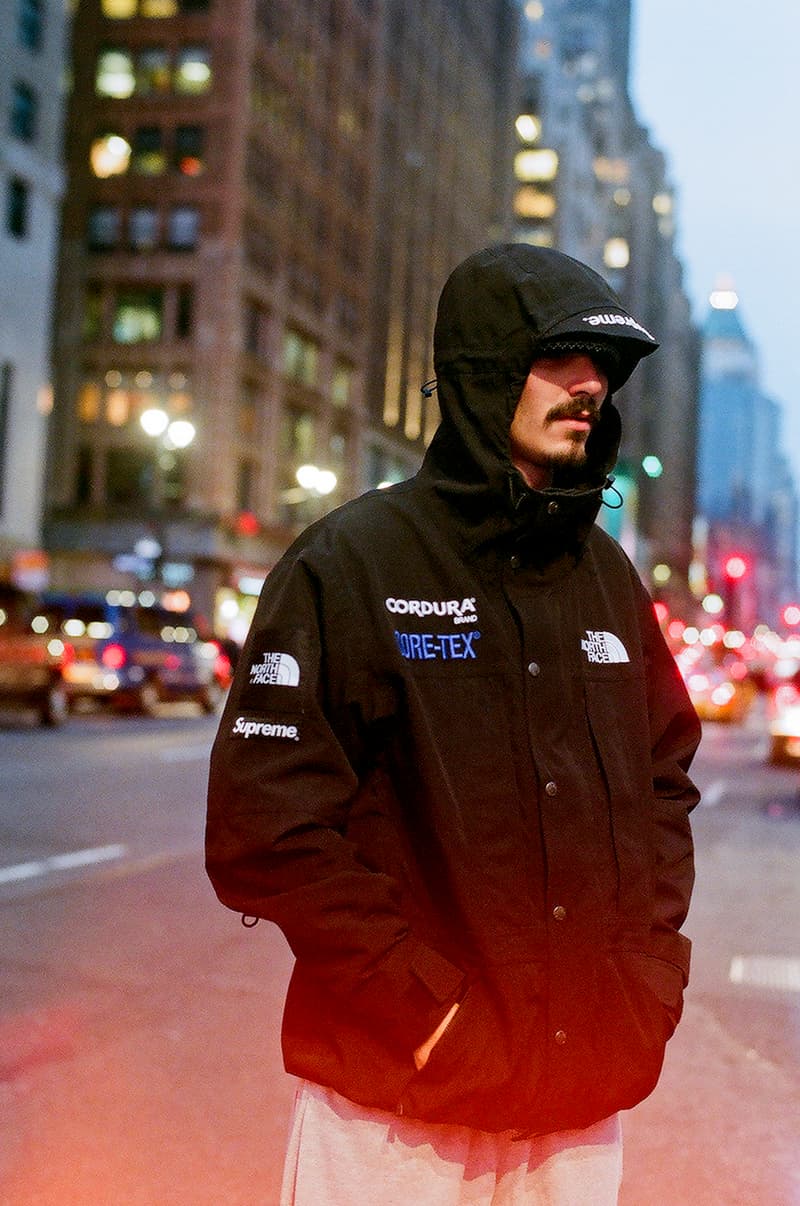 Lookbook Supreme x The North Face