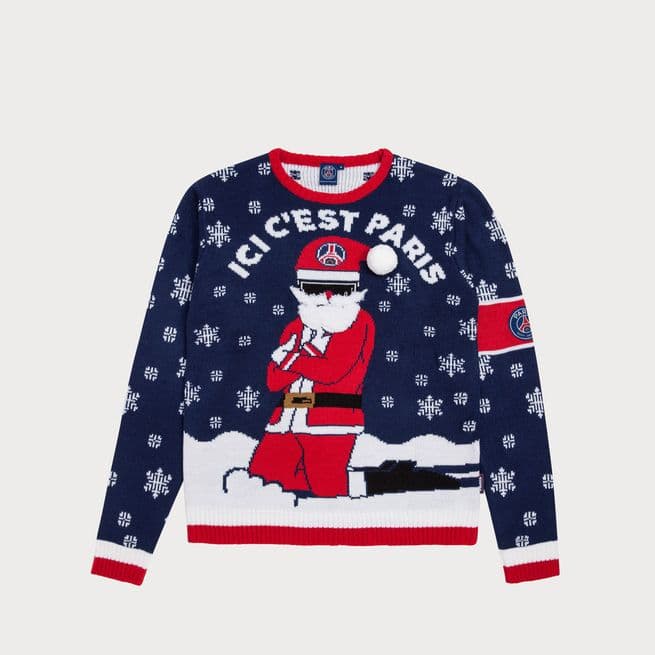 PSG, sweat, noël, moche