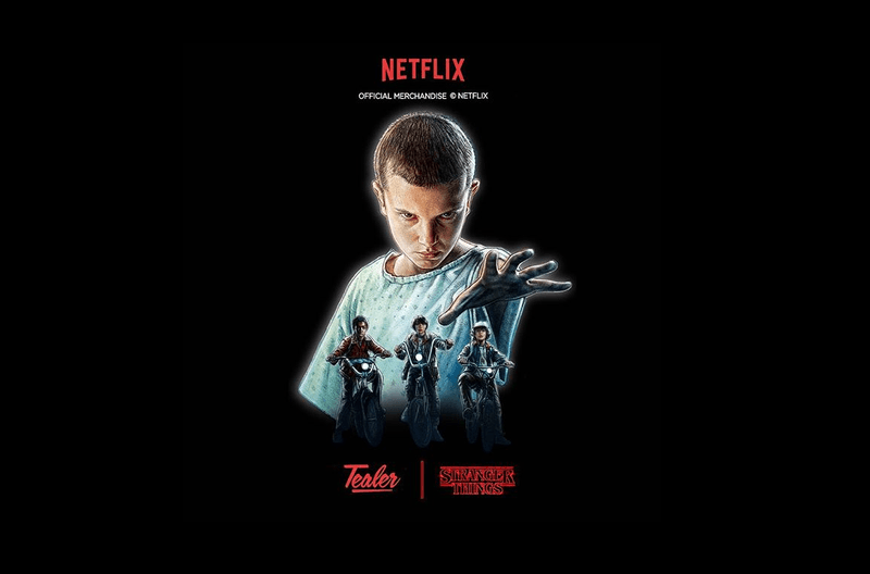 Tealer Tease Une Collection Collab Avec Netflix Pour Stranger Things