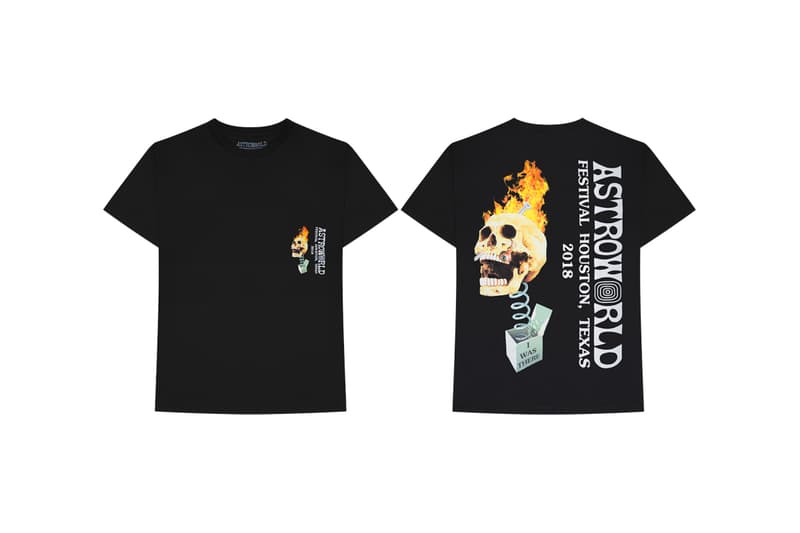 Photo Merch ASTROWORLD Festival Travis Scott