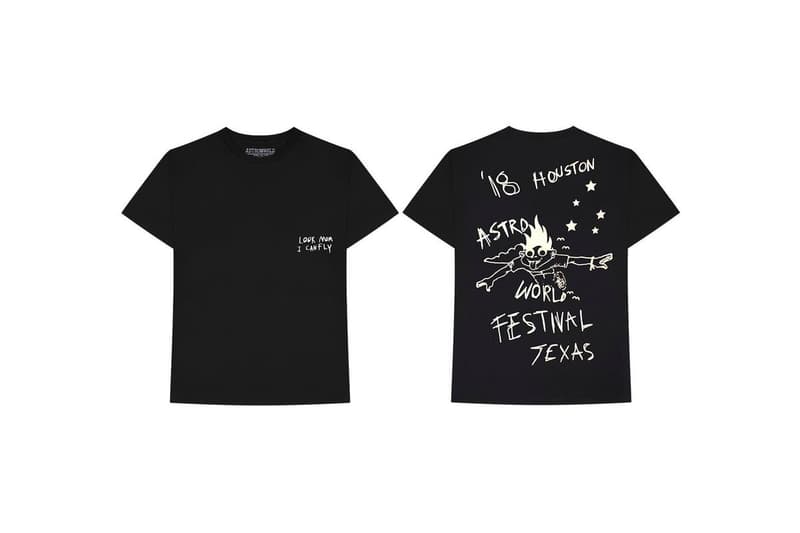 Photo Merch ASTROWORLD Festival Travis Scott