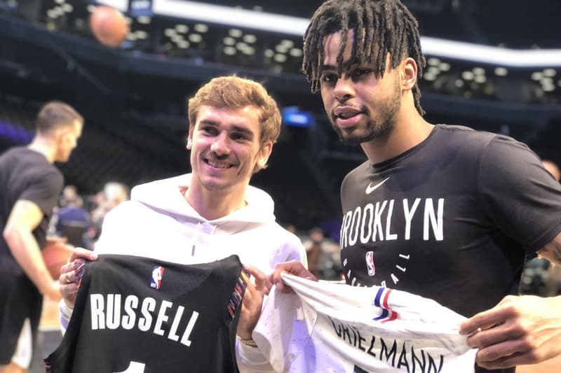 Photo Griezmann D'Angelo Russell