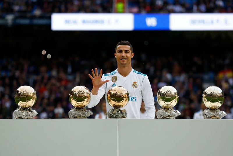 Cristiano Ronaldo Antoine Griezmann Ballon d'or ceremonie