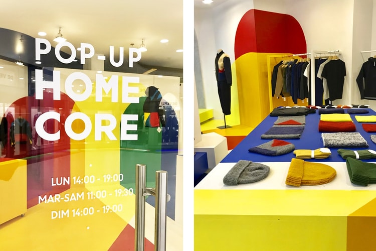 Homecore Ouvre Un Pop-Up Store Coloré Aux Champs-Élysées