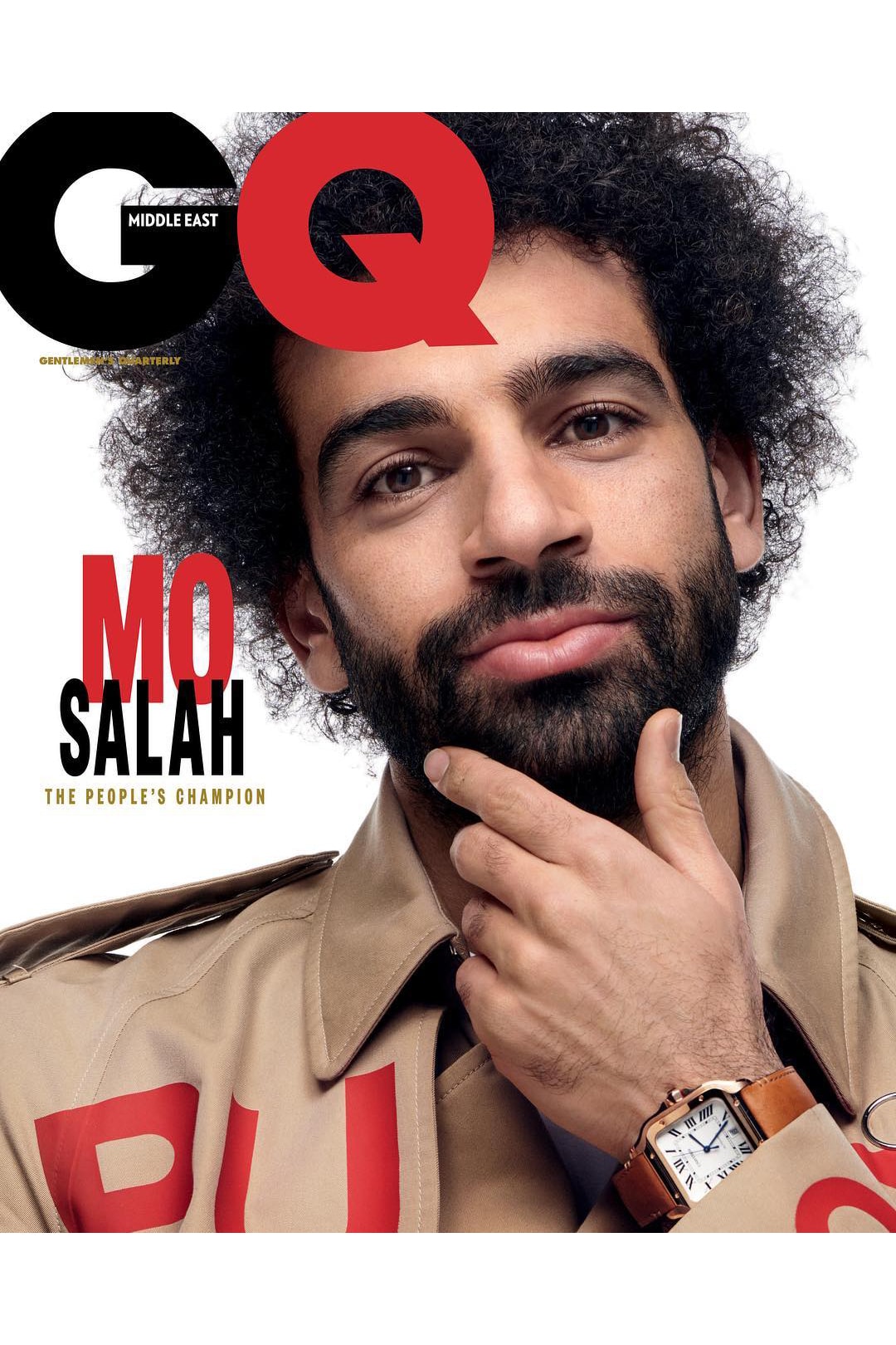 Mohamed Salah GQ Moyen Orient Couverture