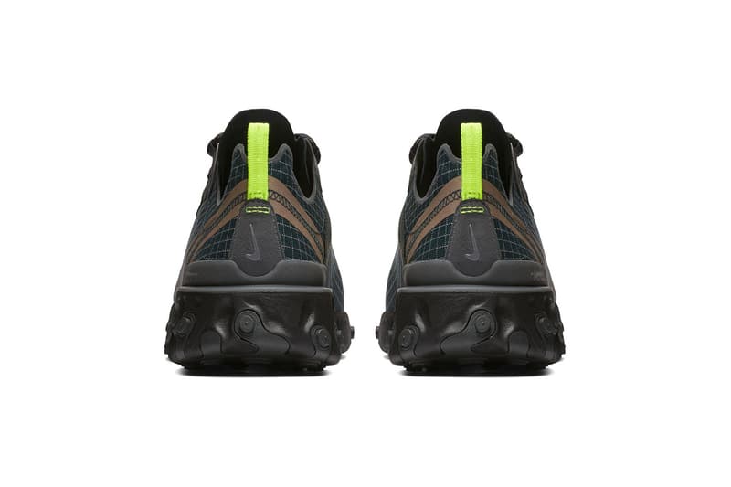 Nike React Element 55 Vert Foncé Nouveau Coloris