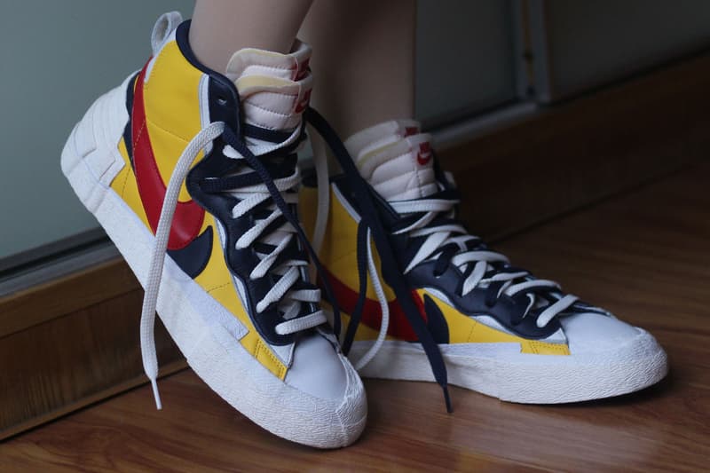 Photo Sacai x Nike Blazers