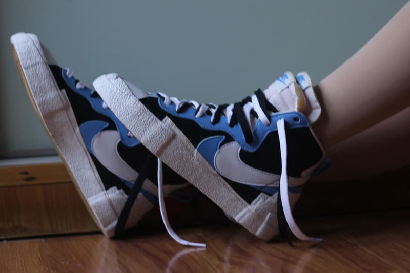 Photo Sacai x Nike Blazers