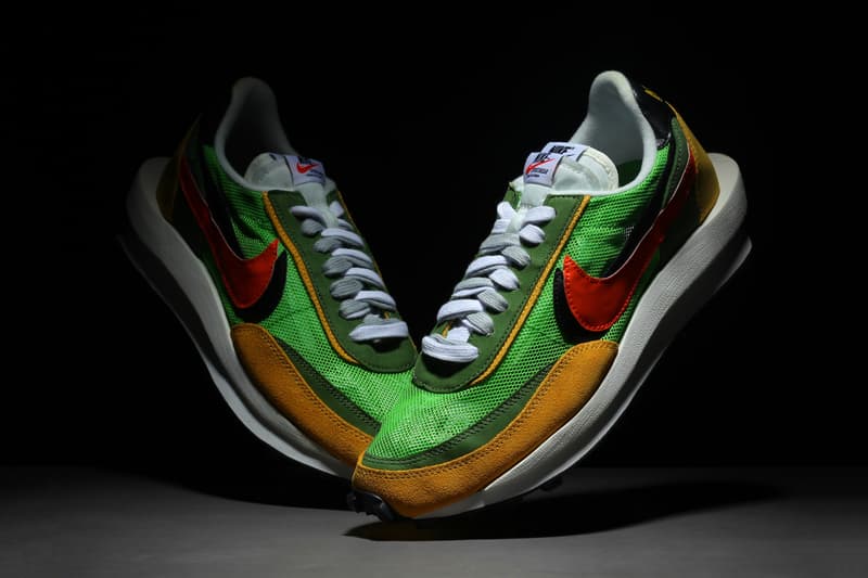 nike sacai collaboration ldv waffle daybreak photos