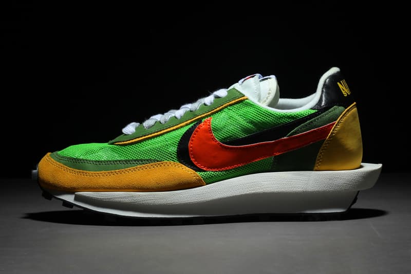 nike sacai collaboration ldv waffle daybreak photos