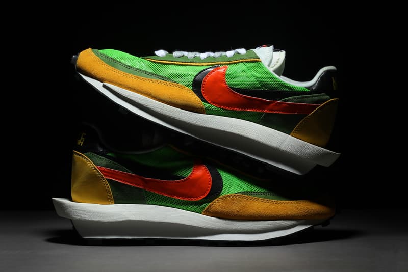 nike sacai collaboration ldv waffle daybreak photos