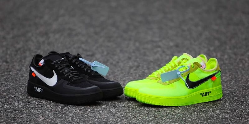 nike off white collection 2018