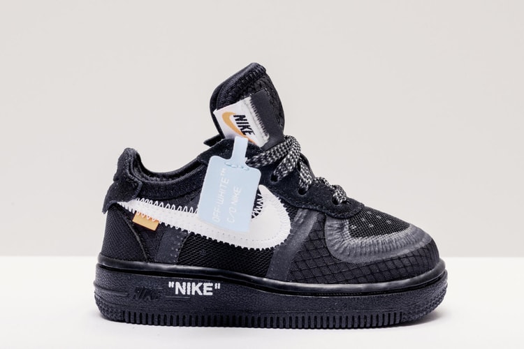 Chaussez Vos Petits En Off-White™ x Nike Avec Ces Air Force 1 En Taille Enfant
