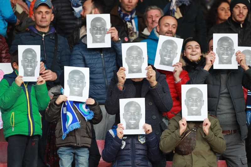 Photo Supporters Naples Koulibaly