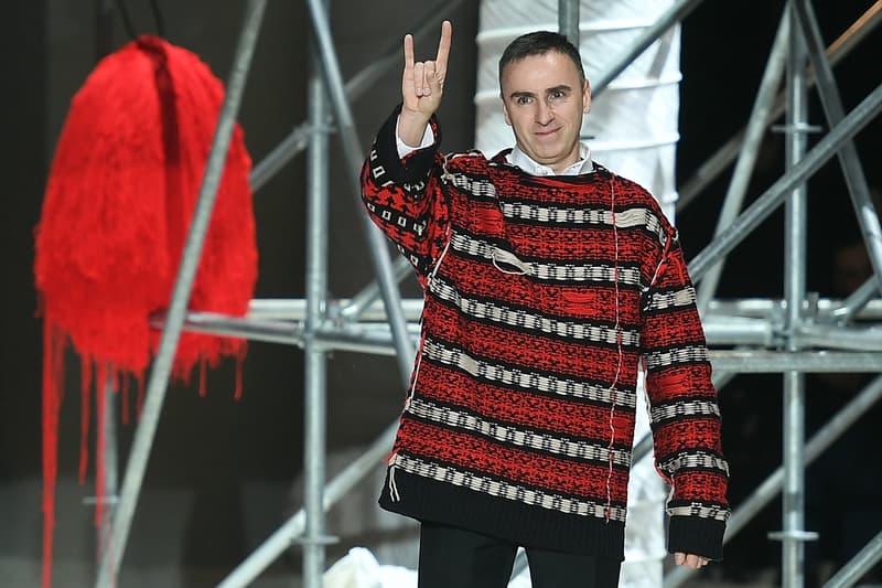 Raf Simons Calvin Klein Quitte Départ