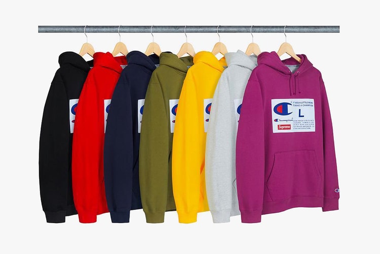 Une Nouvelle Collaboration Supreme x Champion Sortira Cette Semaine