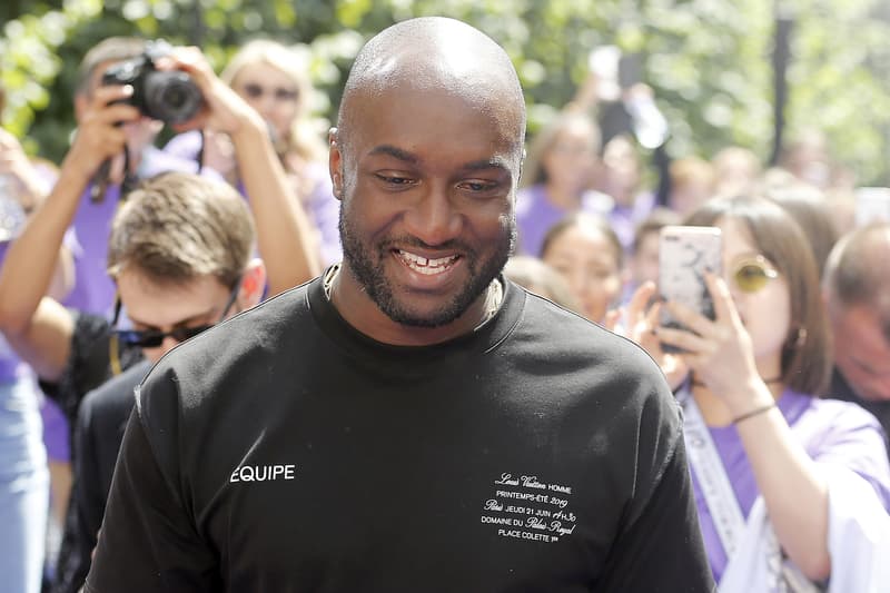 Virgil Abloh Evian Collaboration