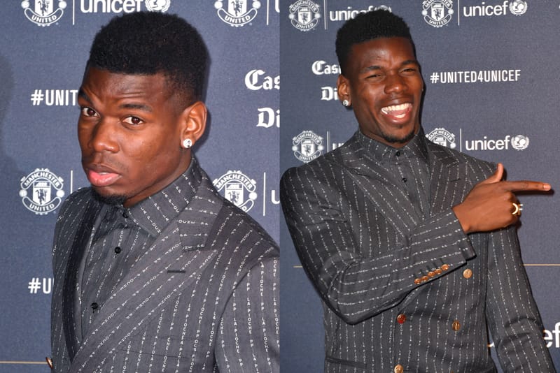 Le Petit Détail Qui Tue Sur Le Costume De Paul Pogba Au Gala De Charité De Manchester United