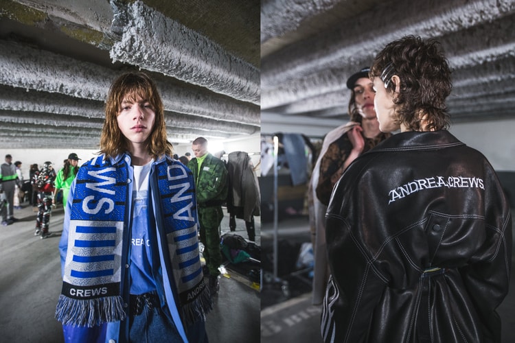 Backstage - Andrea Crews Automne/Hiver 2019