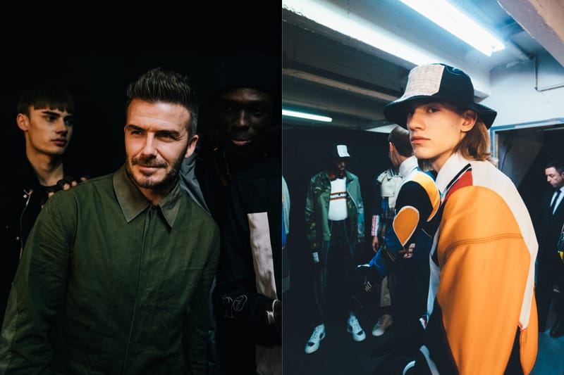 Pour La Fashion Week De Paris David Beckham Fait Défiler Trois Designers Britanniques
