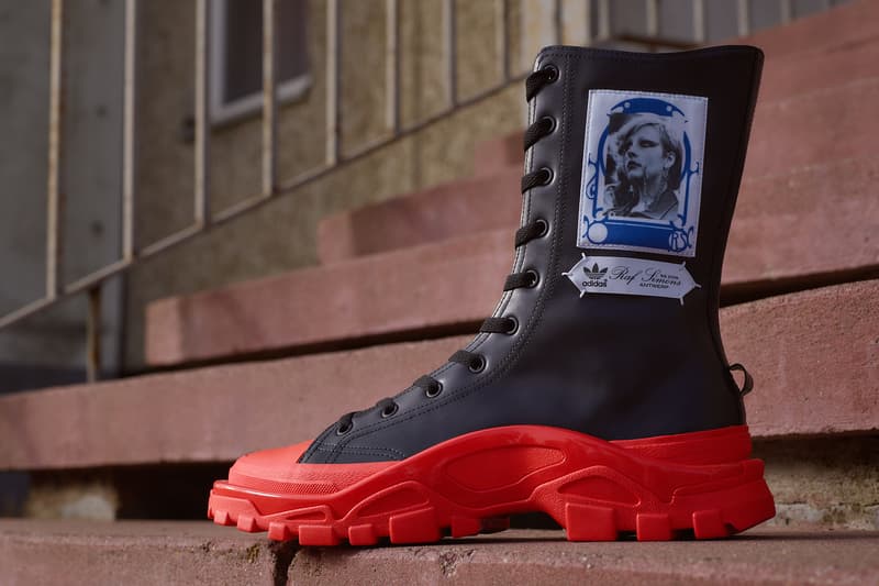 adidas raf simons rs detroit runner high photos date de sortie