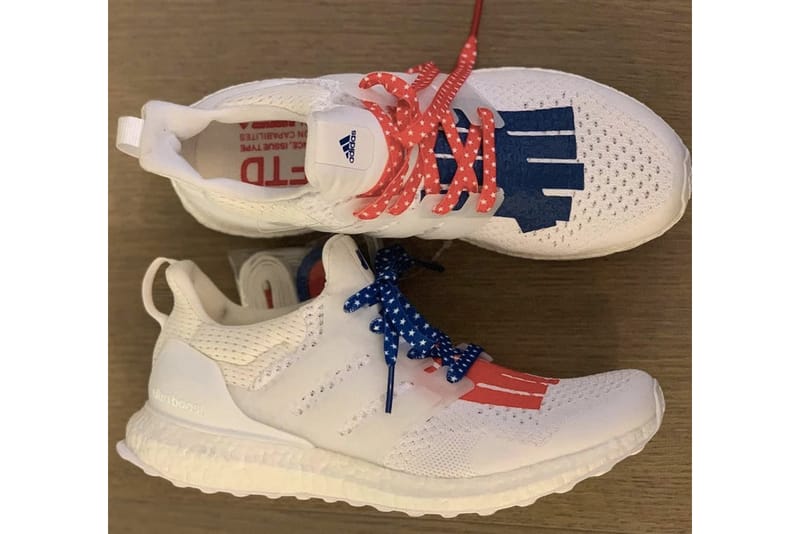 Un Premier Aperçu De La UNDEFEATED x UltraBOOST "Independance Day"