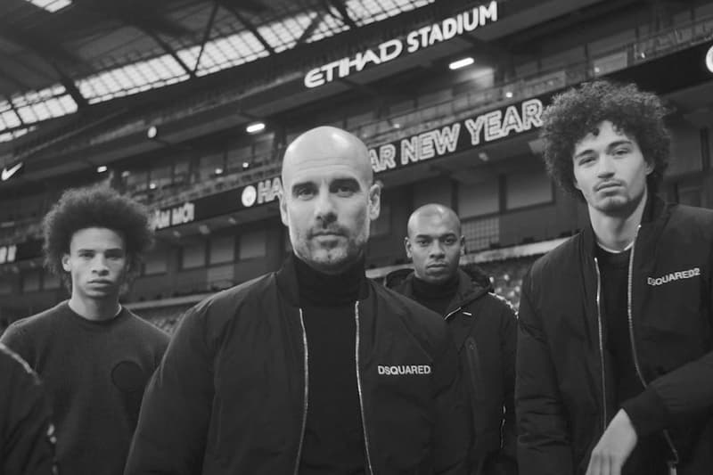 Photo De La Collaboration Manchester City x DSquared2