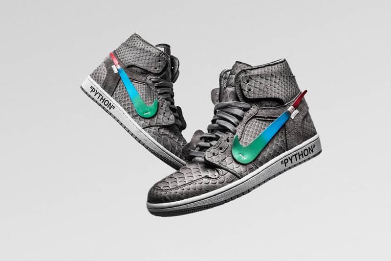 Off-White Air Jordan 1 The Shoe Surgeon Lux Menta Photos
